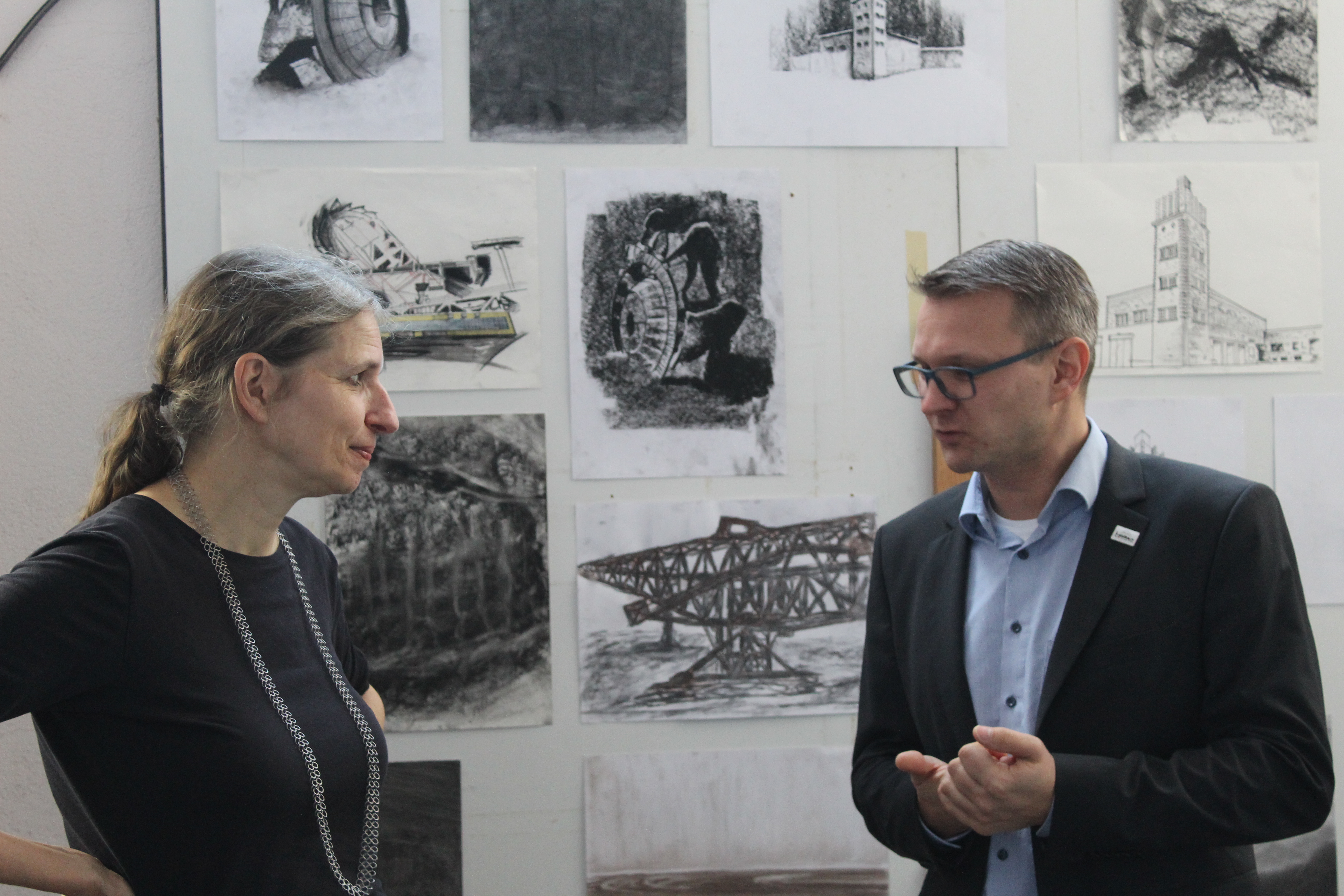 René Zernick im Gespräch mit Frau Prof. Katharina von Stuckrad